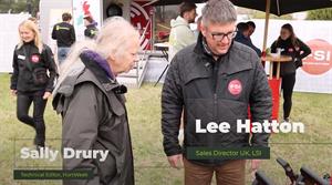 HortWeek's Sally Drury and LSI's Lee Hatton at APF Show 2024